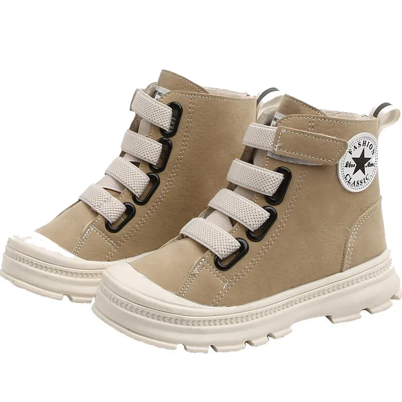 2019 зимние нейтральные замшевые Ботинки martin детские ботинки|Сапоги| |