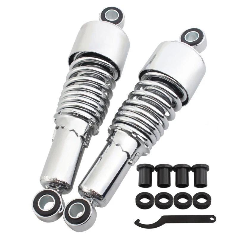 Серебристый алюминиевый сплав аксессуары для мотоциклов Запчасти пружинный