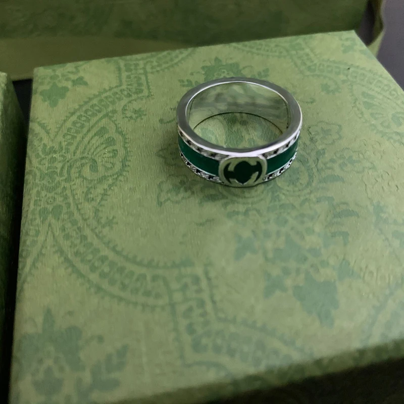 Кольцо из серебра Ag925 пробы роскошное Брендовое ювелирное изделие модное кольцо