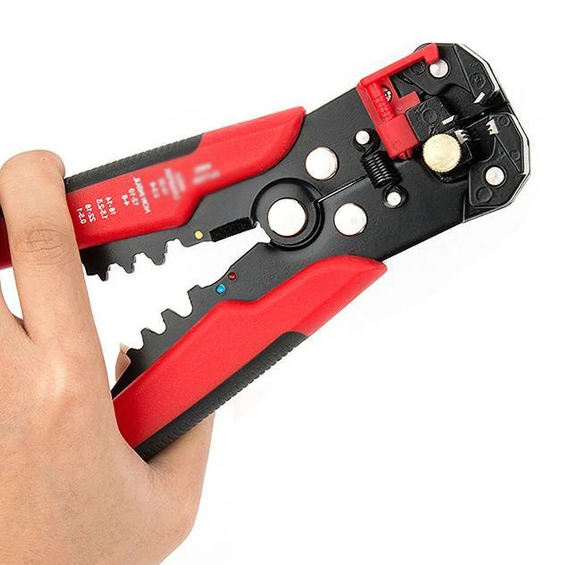 

Cable Wire Stripper Cutter Crimper Automatic Multifunctional Terminal Crimping Stripping Plier Tools for Connector