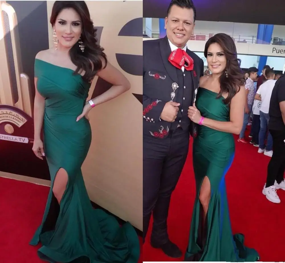 Темно зеленое вечернее платье 2020 новые модные платья для выпускного вечера