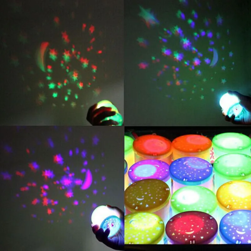 Волшебная звезда небо проекция Радуга круг светящаяся вспышка вечерние поставки