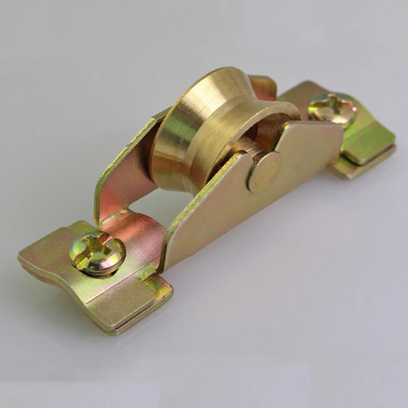 Раздвижная дверь пластиковый стальной оконный шкив стекло алюминиевый сплав