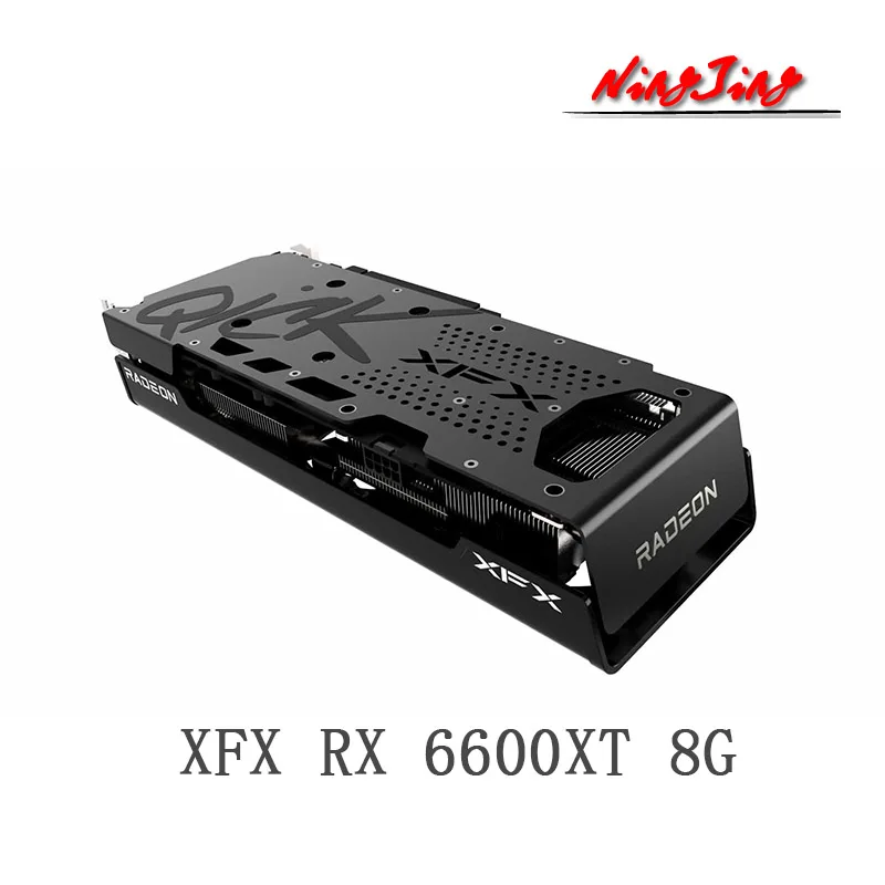 XFX AMD Radeon RX 6600 XT 8 Гб GDDR6 128-bit 7nm 6600XT Новый | Компьютеры и офис