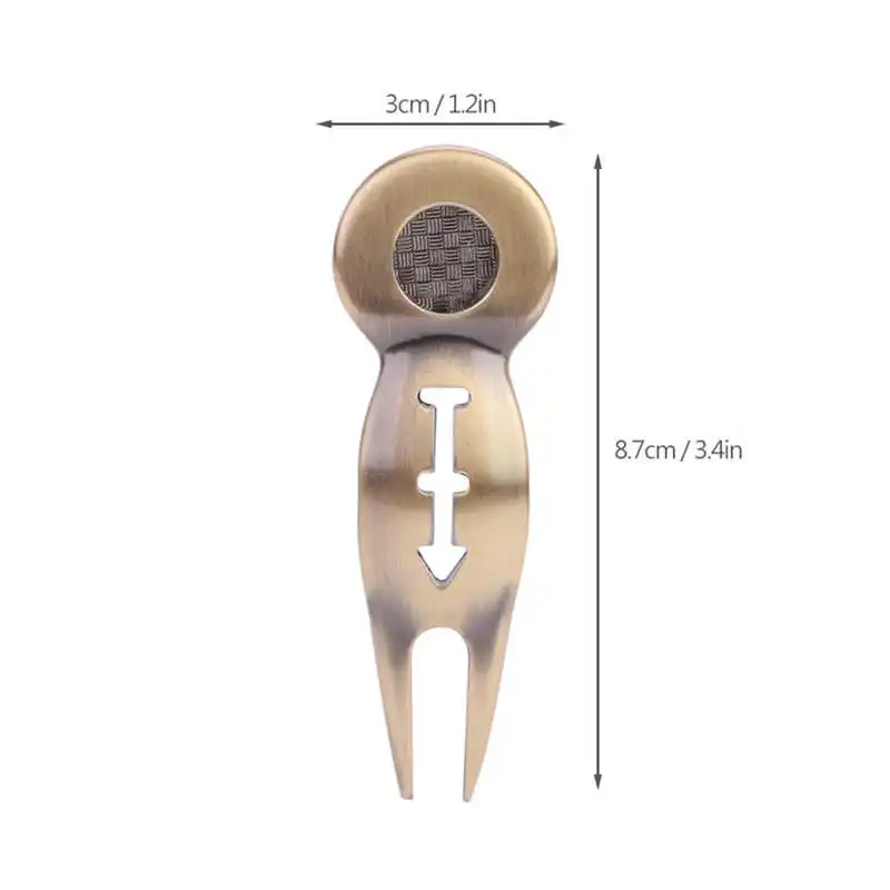 Многофункциональный инструмент для гольфа из алюминиевого сплава зеленый