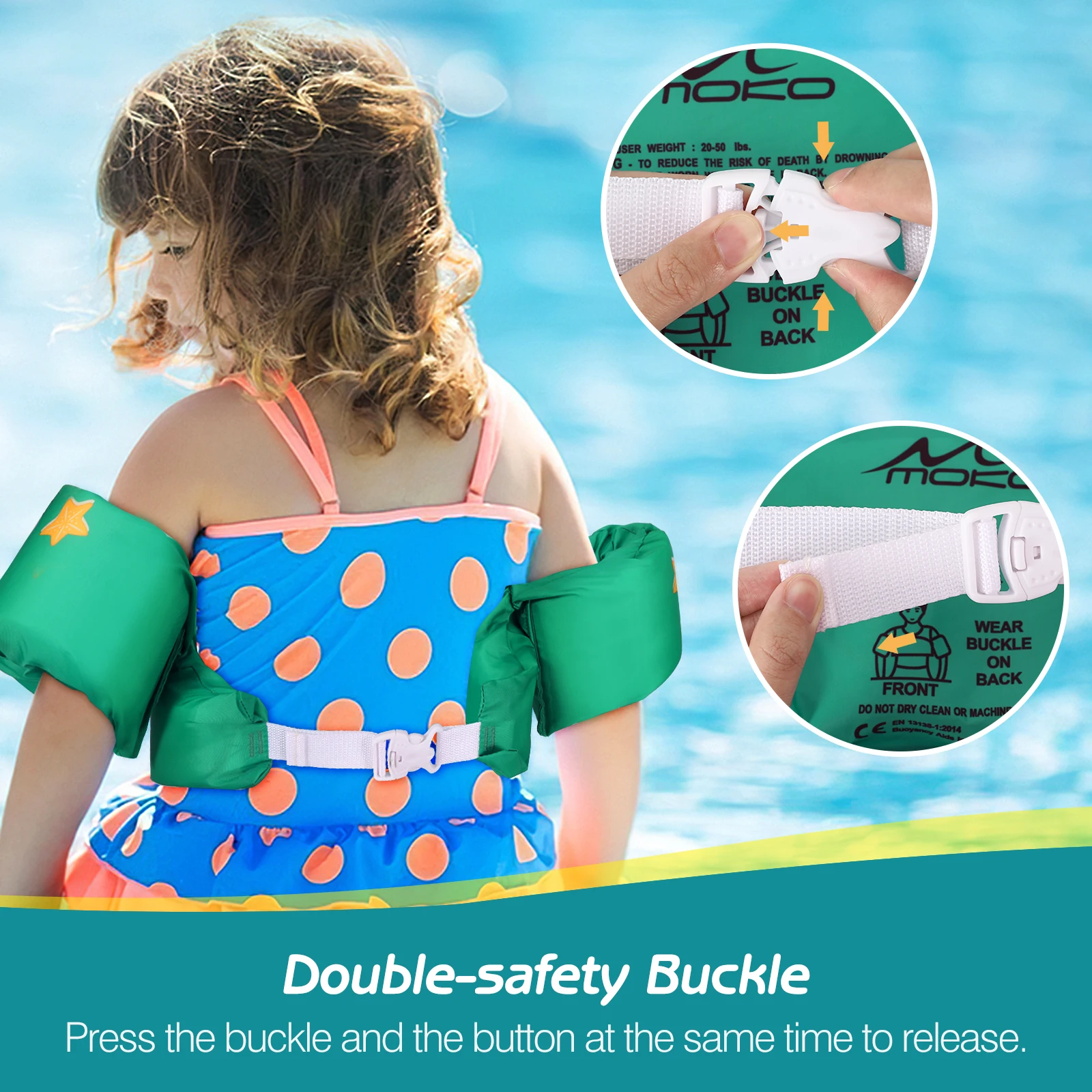 Детские плавающие повязки на руку безопасное снаряжение для плавания в бассейне