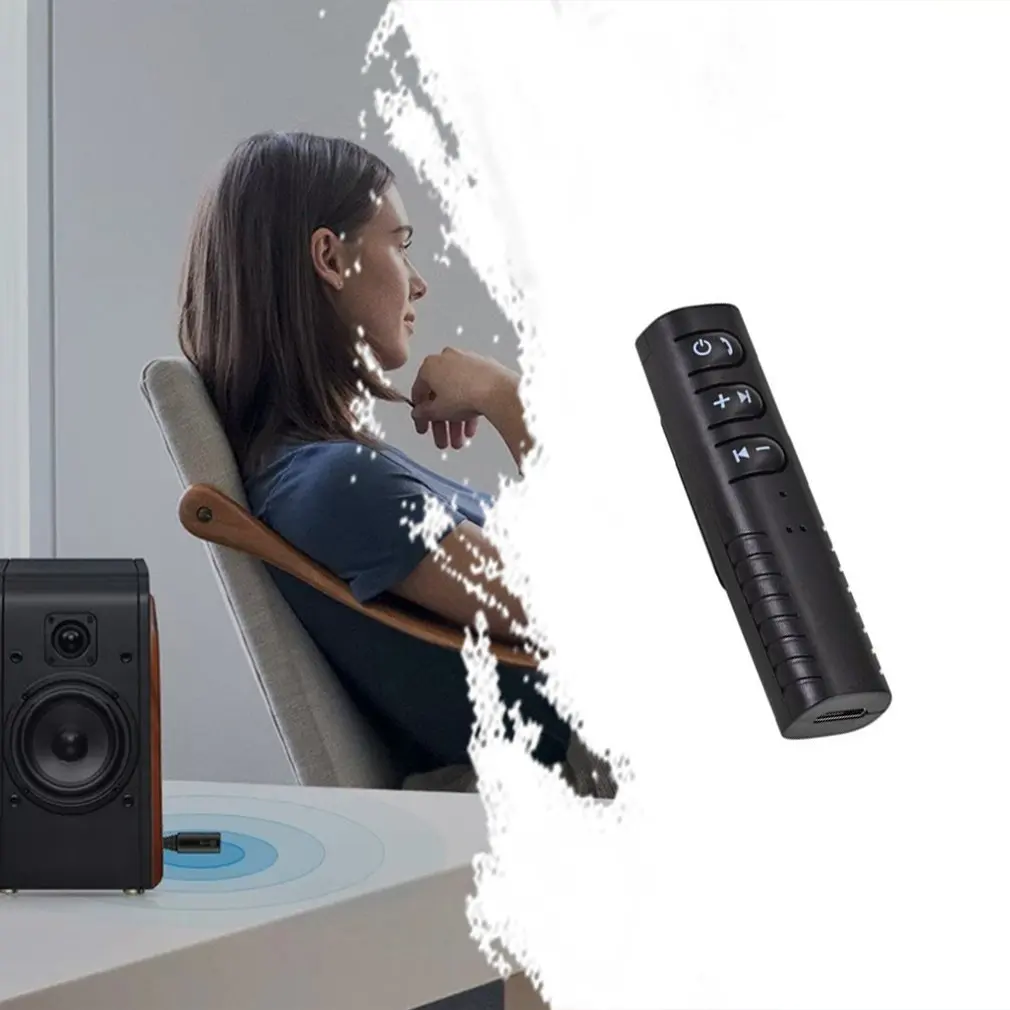 Гарнитура Bluetooth автомобильный комплект с разъемом 3 5 мм беспроводной музыкальный