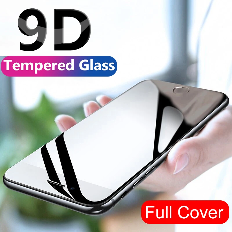 Полное Защитное стекло для iPhone 7 8 6S 6 Plus X защитное закаленное 11 Pro XR XS Max | Мобильные