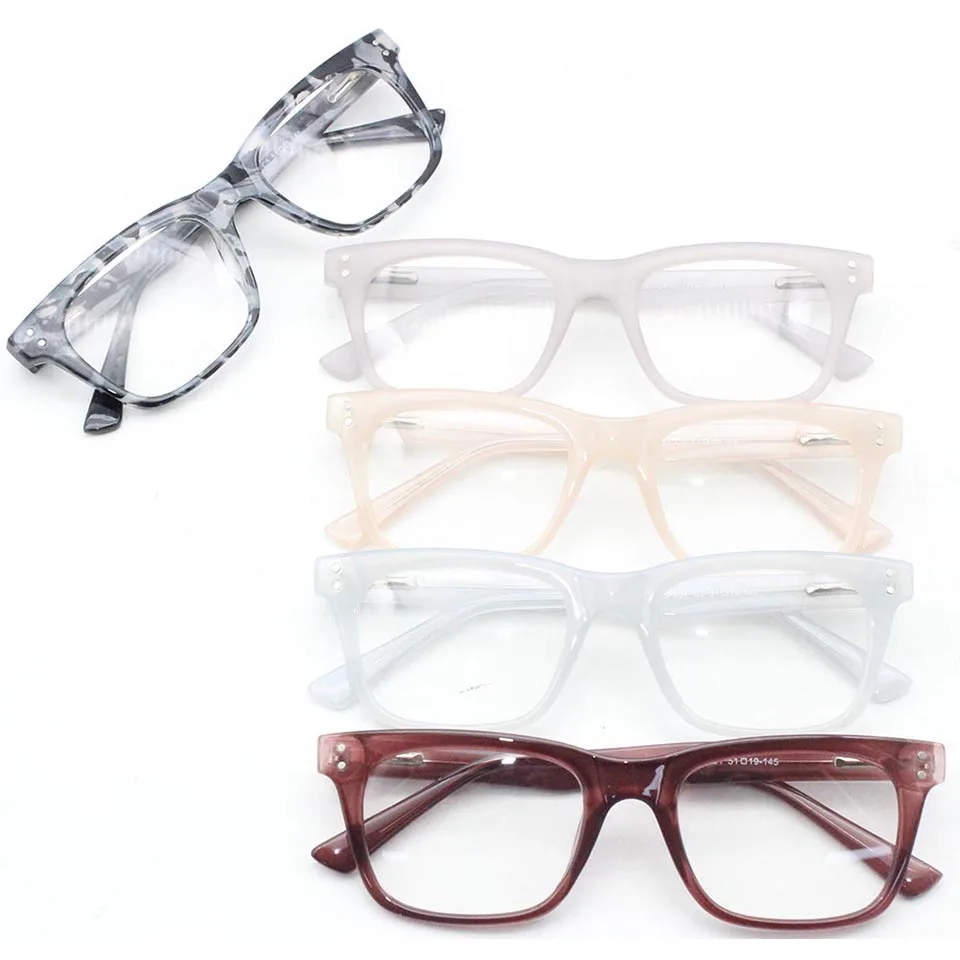

Модные прозрачные прямоугольные оправы для оптических очков CP057, пружинный шарнир CP, пластиковые очки
