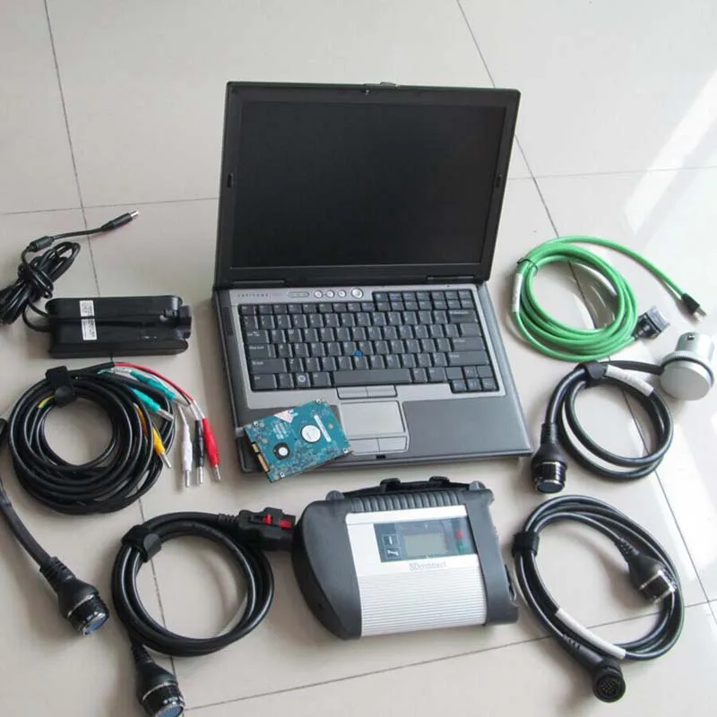

SD Connect compact 4 MB C4 Star diagnosis Car Truck Diagnostic Tool newest c4 software hdd ssd + d630 used laptop all ready