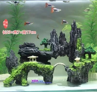 fish tank decorations aquatic plants rockery stone size aquarium bonsai craft accessories indoor waterscape water