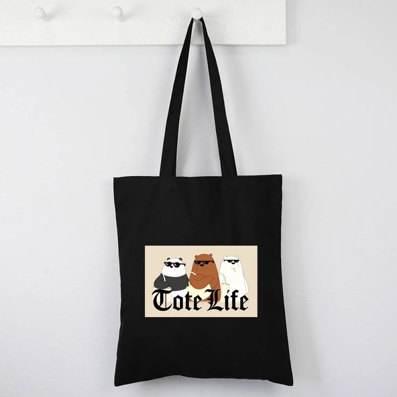 

Сумка-тоут для покупок многоразовая с принтом животных