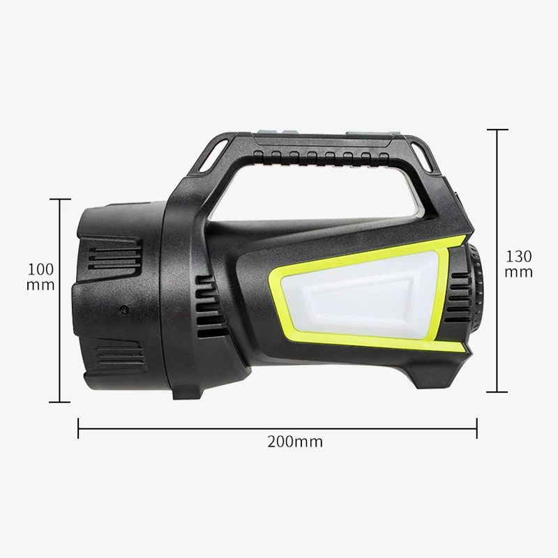 en Ucuz Güçlü LED El Feneri XHP50 Taktik Meşale USB şarj Edilebilir ışıldak 18650 Pil Spot Ultra Parlak Kamp Feneri