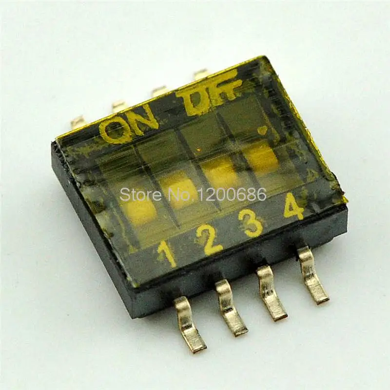 

DIP switch code imported gold-plated 1.27mm