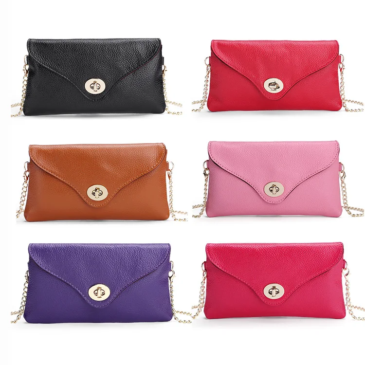 Натуральная кожа милая сумочка карамельного цвета женская с металлическим