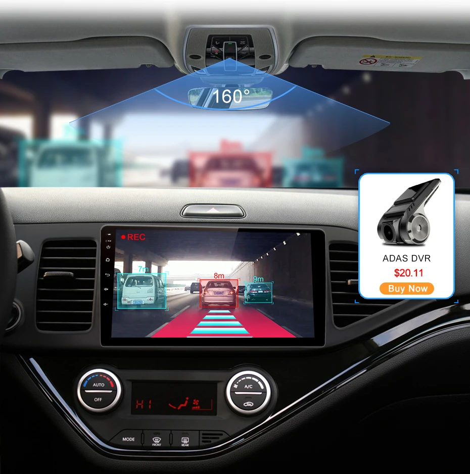 Junsun V1 2G+ 32G Android 9,0 для KIA Picanto 2011- Автомобильный Радио Мультимедиа Видео плеер навигация gps 2 din dvd