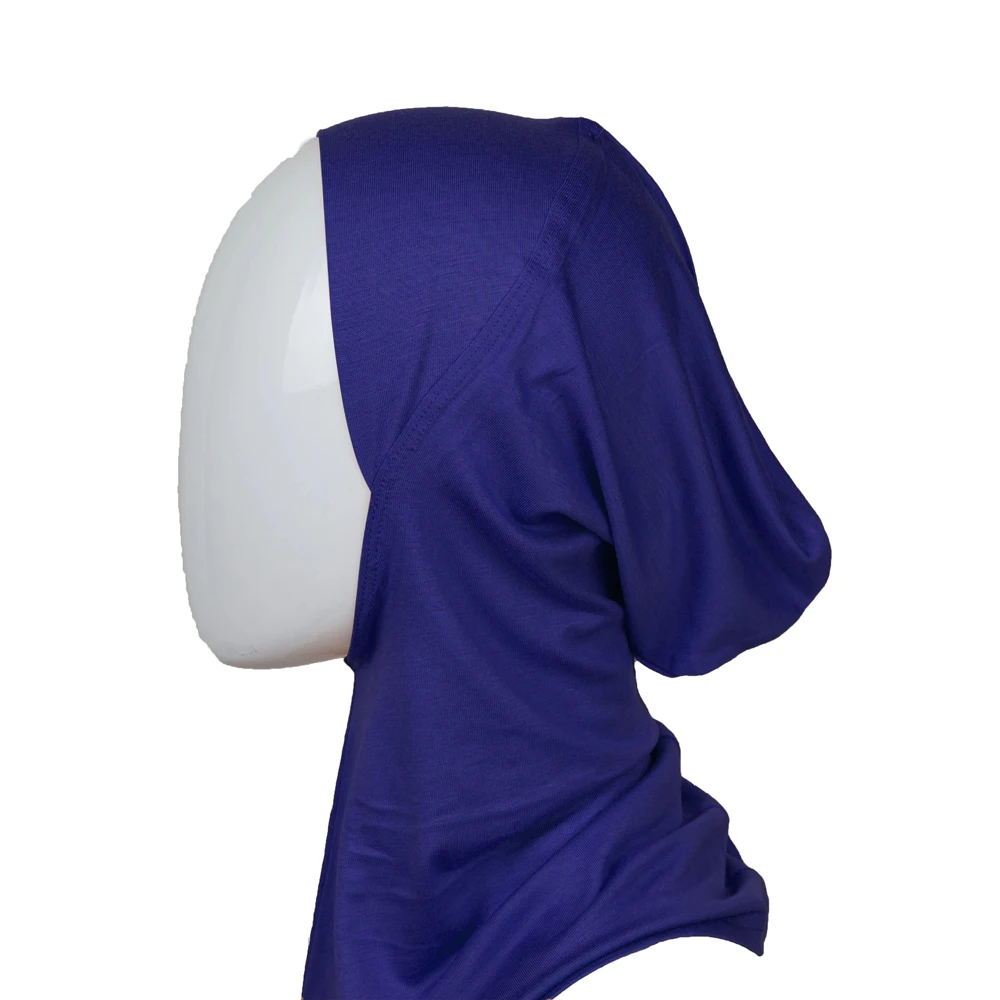 

Muslim Hijab Turban Underscarf Women Inner Cap Hat Islamic Bone Bonnet Beanie Head Scarf Wrap Full Cover Overhead Headwear