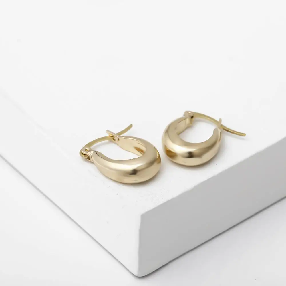 FFLACELL 2020 Korea New Spring Fashion Exaggerated Personality Geometric Metal Earrings Gold For Woman Jewelry Gift | Украшения и
