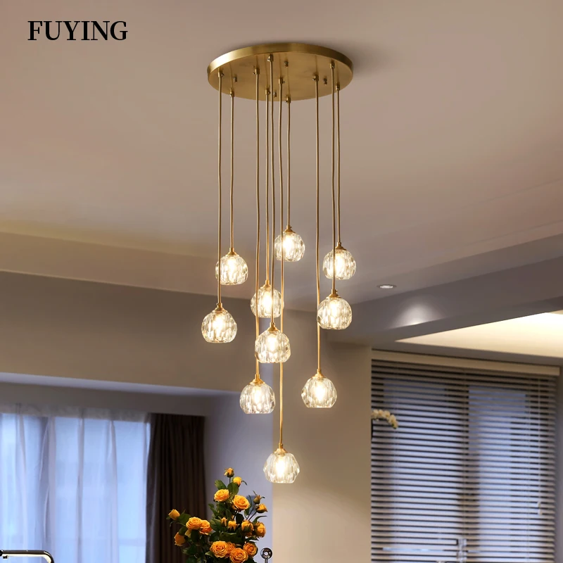 Новые современные люстры G9 подвесной светильник светодиодный 110V 220V с украшением