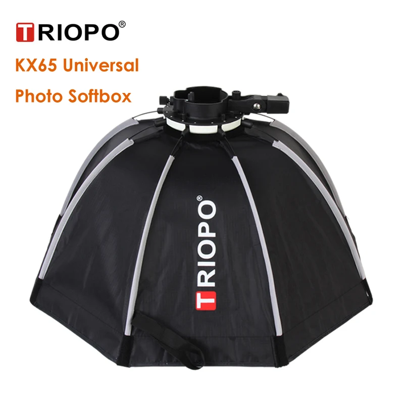 Универсальная Складная уличная фотовспышка Triopo KX65/90 восьмиугольный зонт для