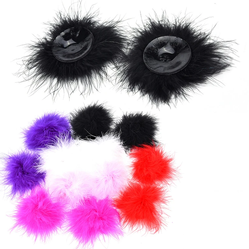 Наклейки на соски аксессуары для украшения тела Feather Одноразовые наклейки