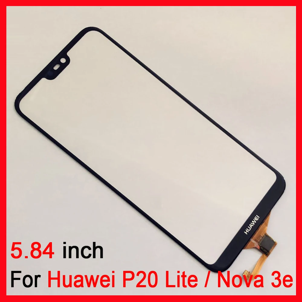 Стекло сенсорного экрана 5 84 дюйма для Huawei P20 Lite / Nova 3E сменная сенсорная панель с