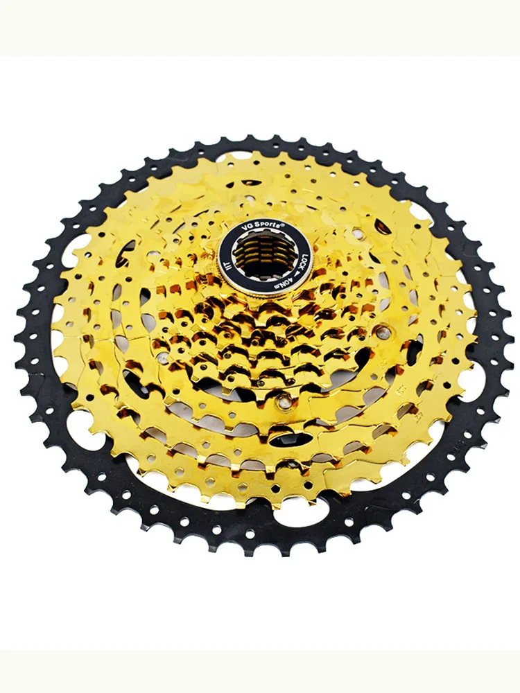 10S 11-50T BG MTB велосипед Freewheel 10 скоростей 50 т золотой дорожный велосипед Звездочка cog cdg для Shimano Sram 10 велоцидады 50 т кассета маховик VG Спорт - Цвет: 10S 11-50T BG