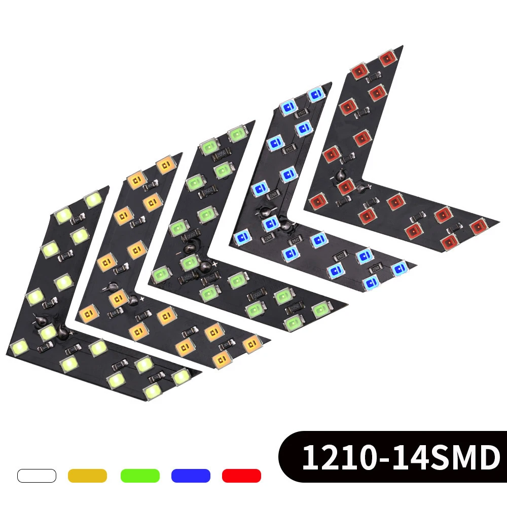 2 шт./лот 14 SMD Светодиодная стрелка Универсальная панель автомобильный индикатор