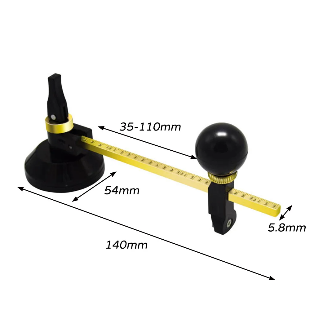 

Professional Round Circle Glass Cutter Wheel Blade Tool Glazing Glass Drawing Round Opening Hand Tool 3 Type
