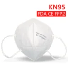 Маска для лица FFP2 KN95, многоразовая, моющаяся, 5 слоев, защита от пыли