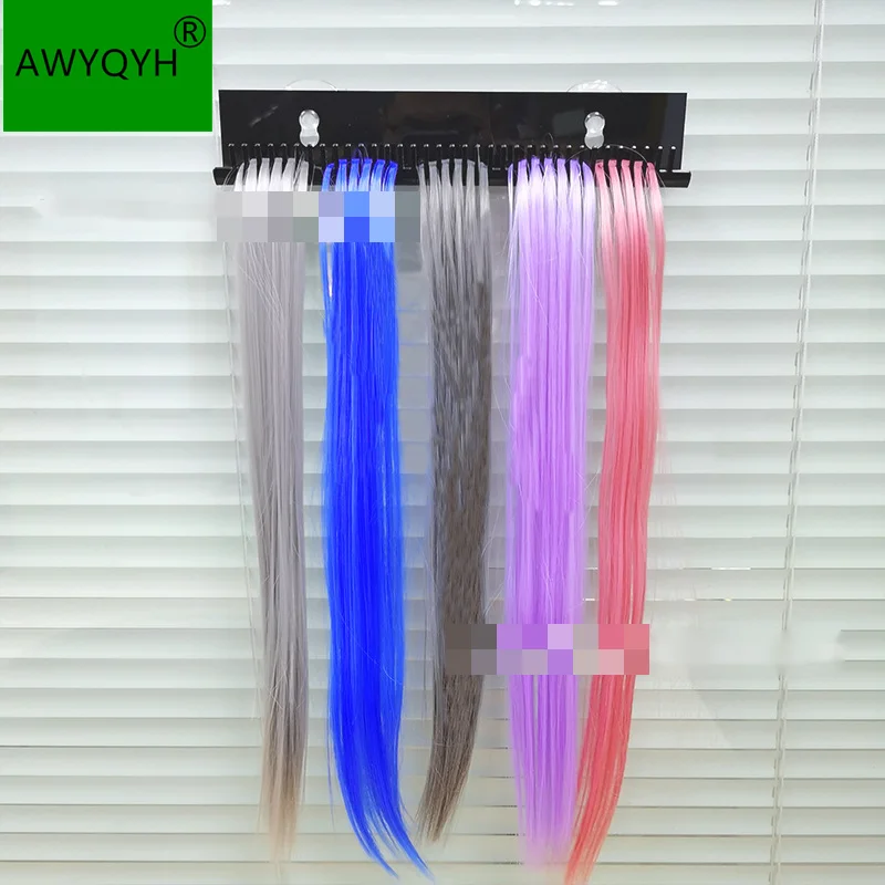 

30cm U shape Hair Extension Display Stand Lucite Hair Bundles Display Stand