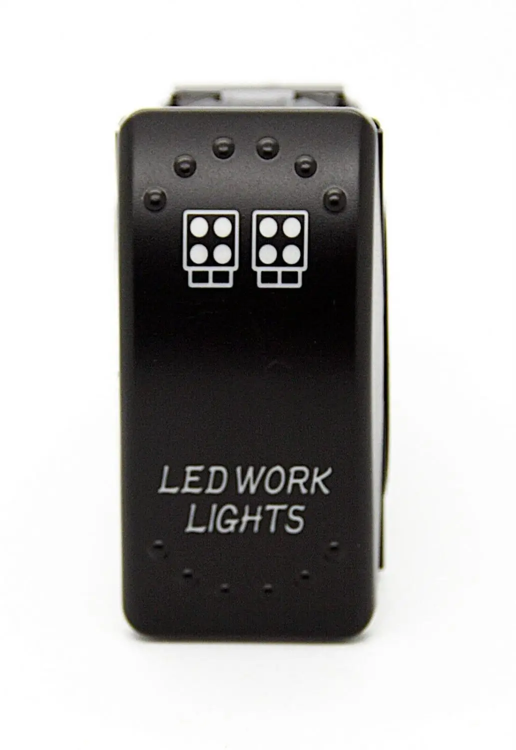 Автомобильная светодиодная лампа рабочего освещения 12 24 в S В 20 А тумблер Синяя 5