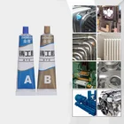 100 г A + B металлическая фотомагнитола супер клей lron стальной автоматический радиатор водяной бак подключение к утечке сварочный клей