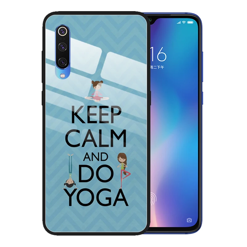 Роскошный чехол из закаленного стекла для телефона Xiaomi Mi 9 9SE 9T 10 CC9 CC9E Pro A3 Lite Note |