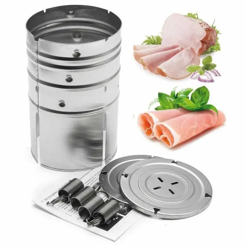

Round Shape Stainless Steel Ham Press Machine Party Kitchen Utensils For Seafood Meat Poultry Tools Cooking Tool