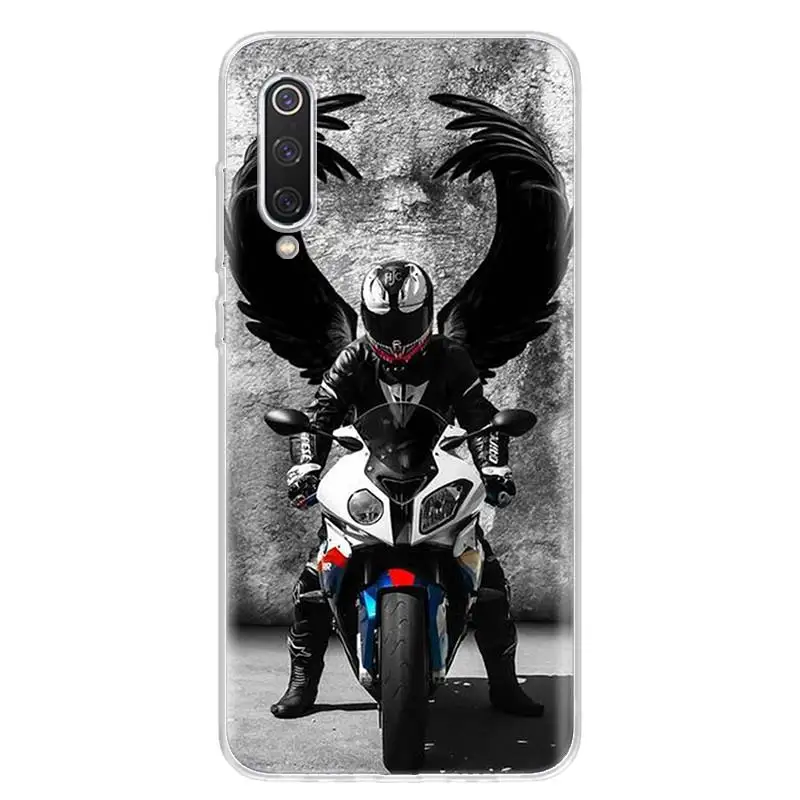 moto cross motorcycle sports phone case for xiaomi mi 11 lite 11t 12 12x ultra 11i 10 10t 9 9t pro 8 6x 5x cover soft pattern ca free global shipping