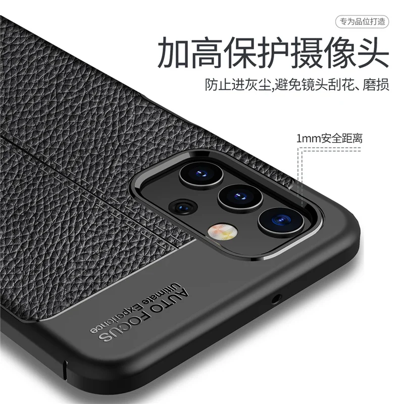 For Samsung Galaxy A32 Case For Samsung A32 Capas TPU Leather For Fundas Samsung S21 Ultra M31S M21 M31 M51 A51 A71 A32 Cover