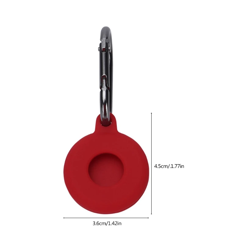 

Silicone Carry Case Protective Skin Cover for Airtags Bluetooth Wireless Tracker Protector Shell For Airtags Accessories