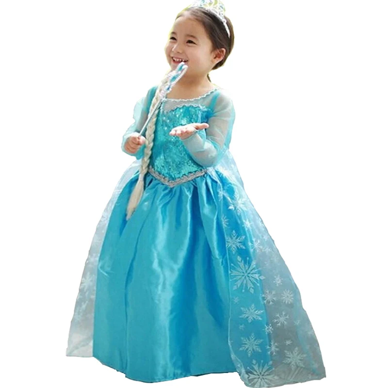 Baby Girl Dress Cosplay Princess Costume Kids Dresses for Girls Clothing Teenage Clothes 8 10Yrs | Детская одежда и обувь