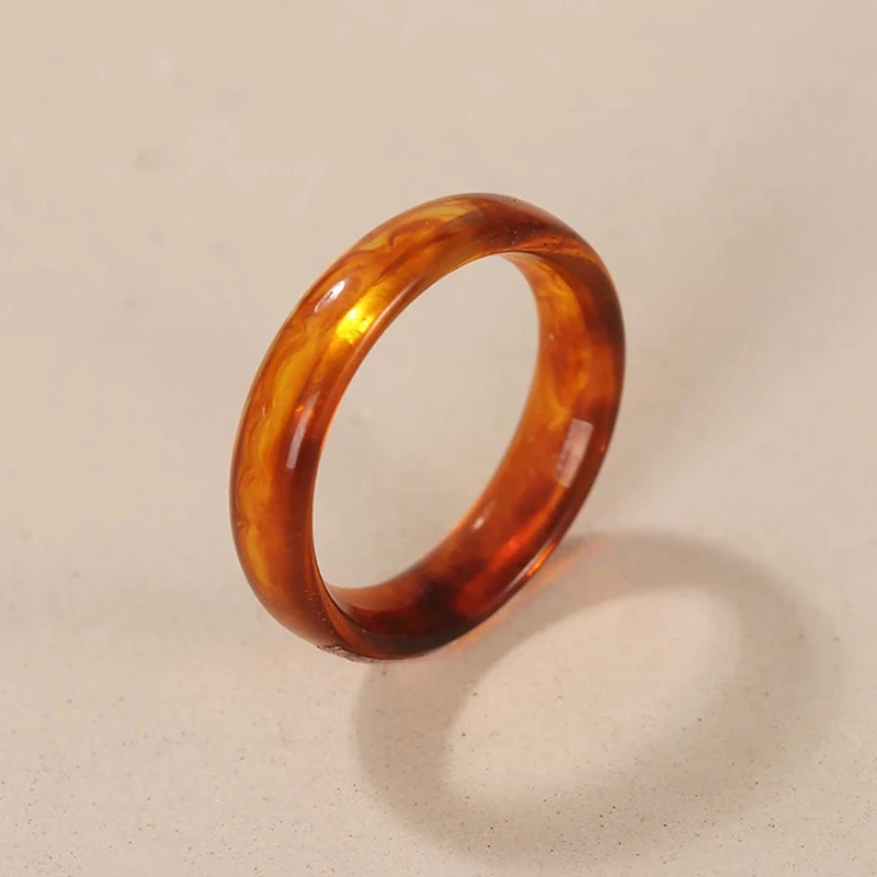 Кольцо на палец женское в Корейском стиле романтическое модное акриловое кольцо