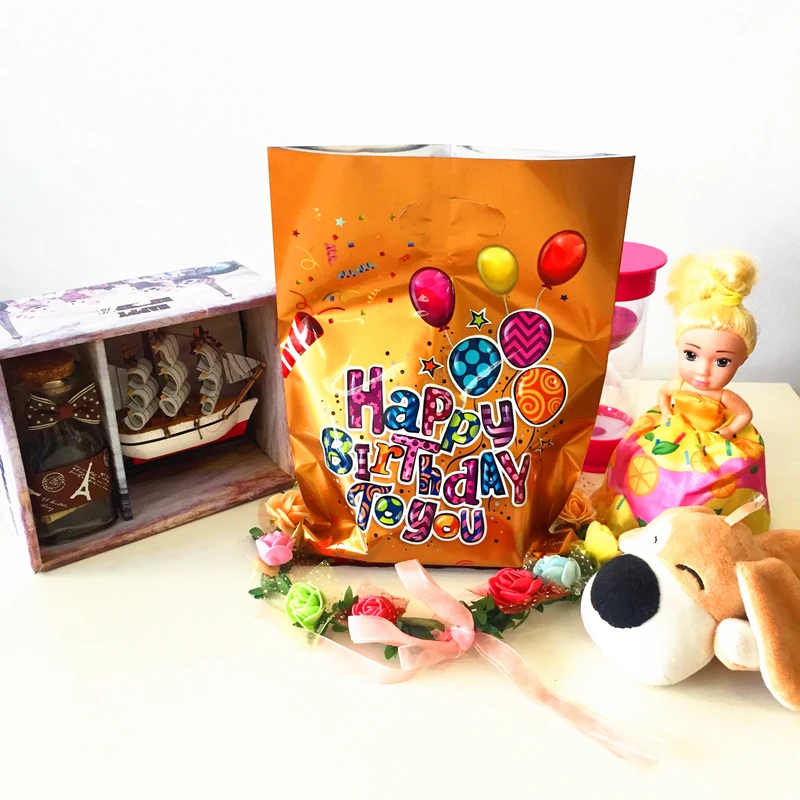 2021 4 Kinds Aluminum Foil Packaging Bags Treat Children Birthday Snacks Cookie Candy Bag Party Anniversary Souvenir Gift | Дом и сад