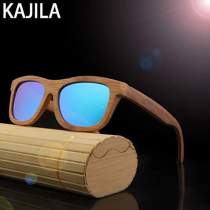 Бамбуковые и деревянные поляризационные мужские солнцезащитные очки женские