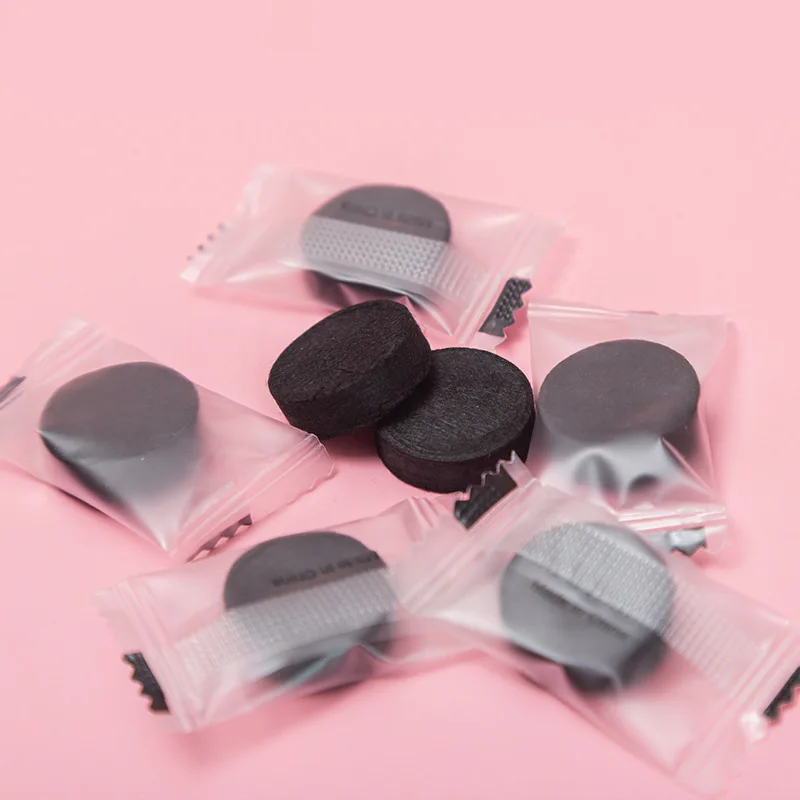 20 шт. сжатые лицевые маски бамбуковый уголь маска Бумага одноразовые завернутый