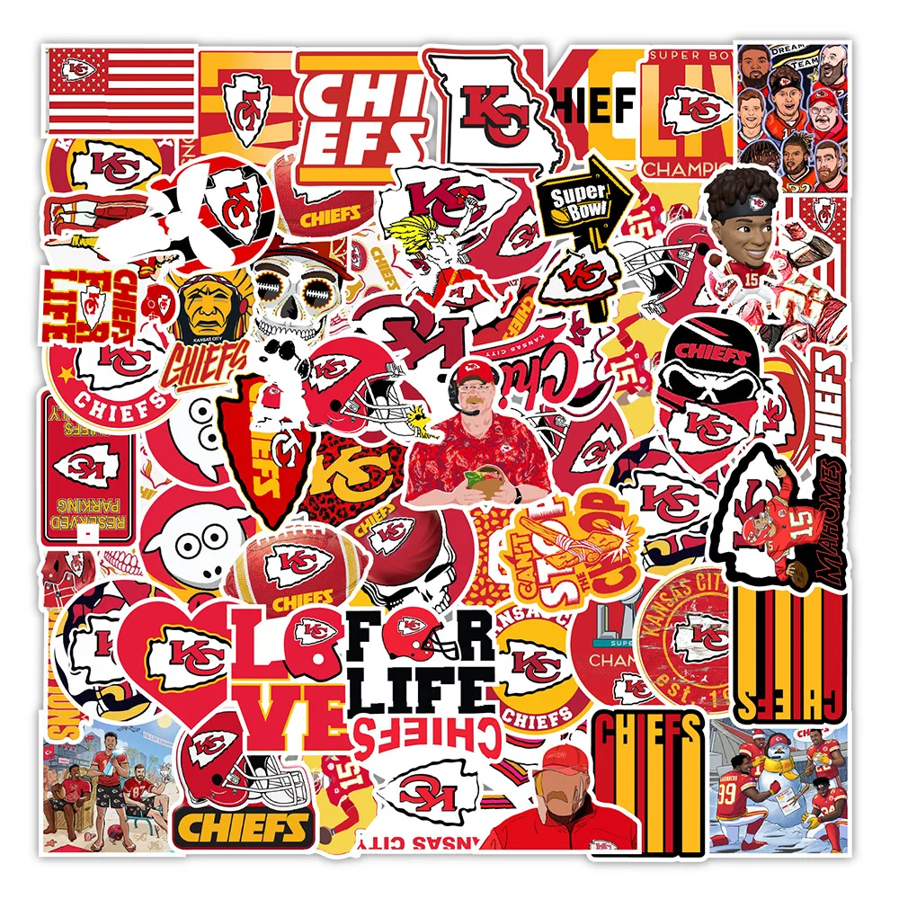 

10/30/50/PCS Rugby Cartoon Logo Graffiti Luggage Mobile Phone Kids Toy Laptop Diy Scrapbook Art Waterproof Sticker Wholesale