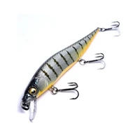 outdoor winter fishing useful tackle fish hooks floating minnow baits long casting lure minnow lures