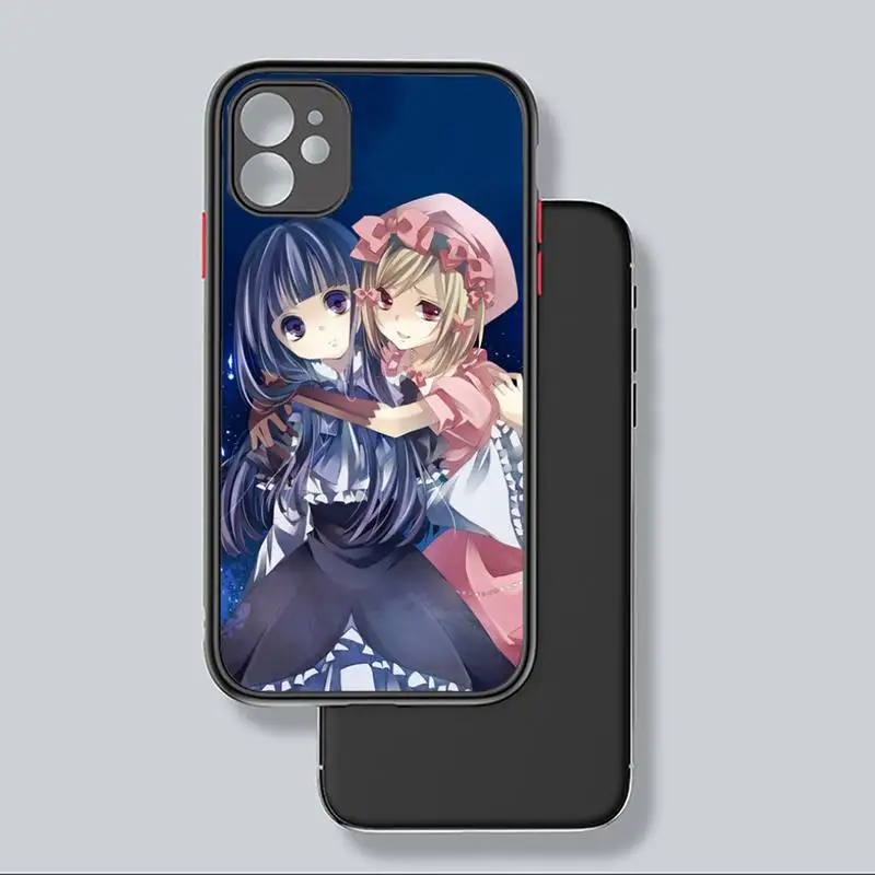 

higurashi no naku koro ni Phone Case For iphone 12 11 8 7 plus mini x xs xr pro max matte transparent cover