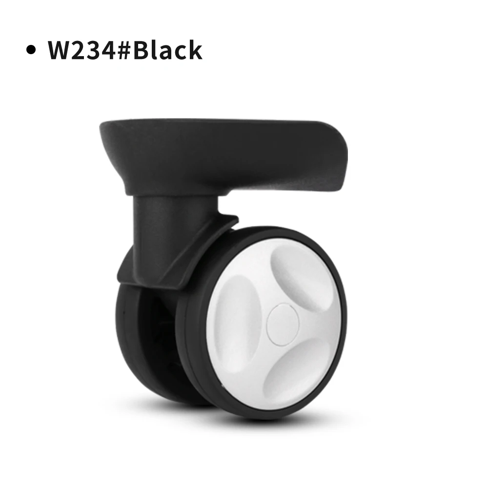 DILONG W234 Password luggage wheels trolley case suitcase wheel  universal  accessories pulley black rubber durable casters