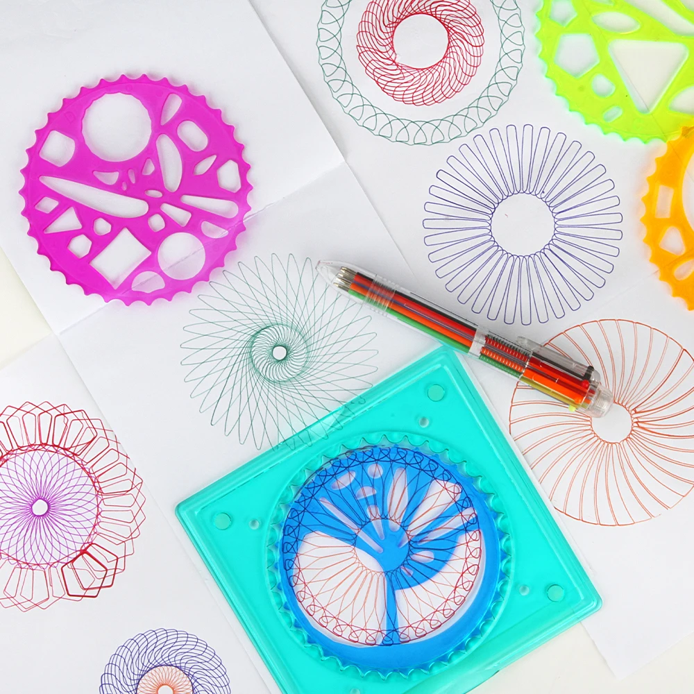 Детская живопись Спирограф креативный набор соединение фотография игрушки