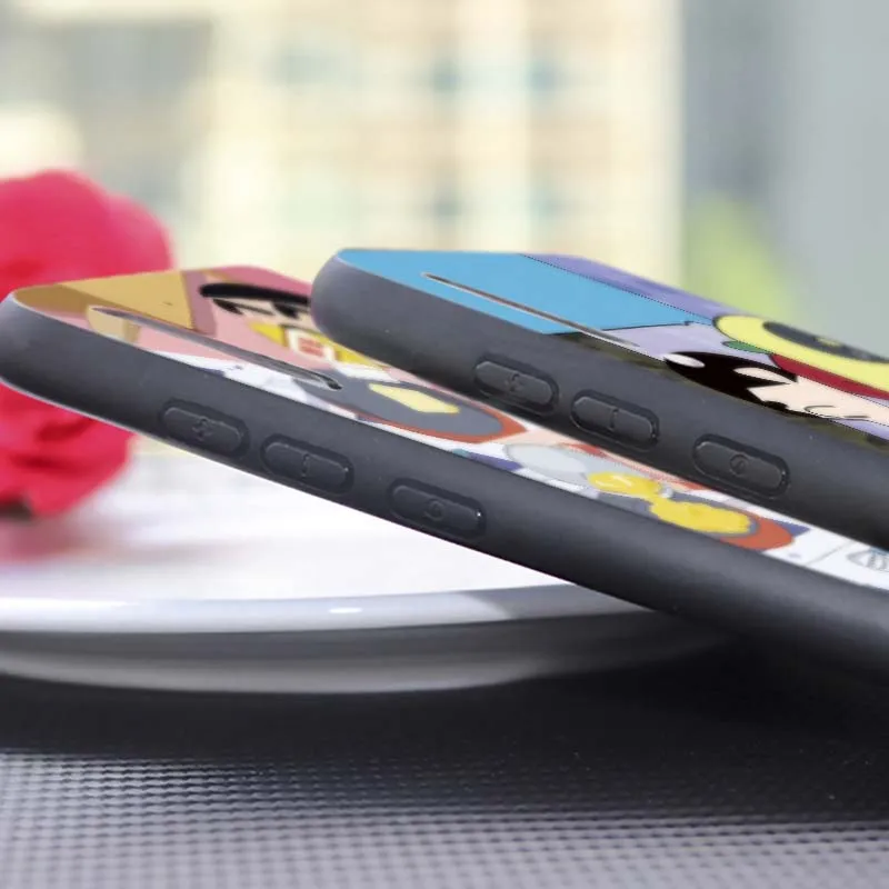 Crayon Shin Chan для samsung galaxy note 8 9 10 pro plus Прозрачный мягкий силиконовый чехол телефона |