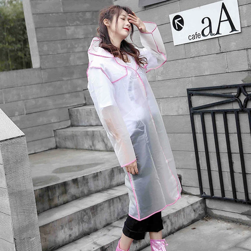 Дождевик плащ-дождевик из ЭВА для женщин и мужчин аварийный дождь Шестерни